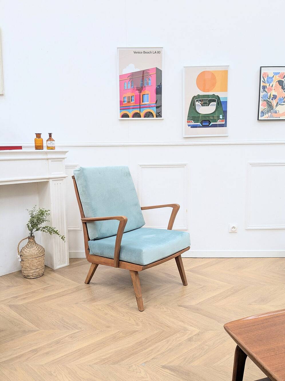 Vintage Scandinavian armchair
