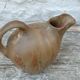 Small enamelled stoneware jug 1920 Art Deco signed Gilbert Métènier