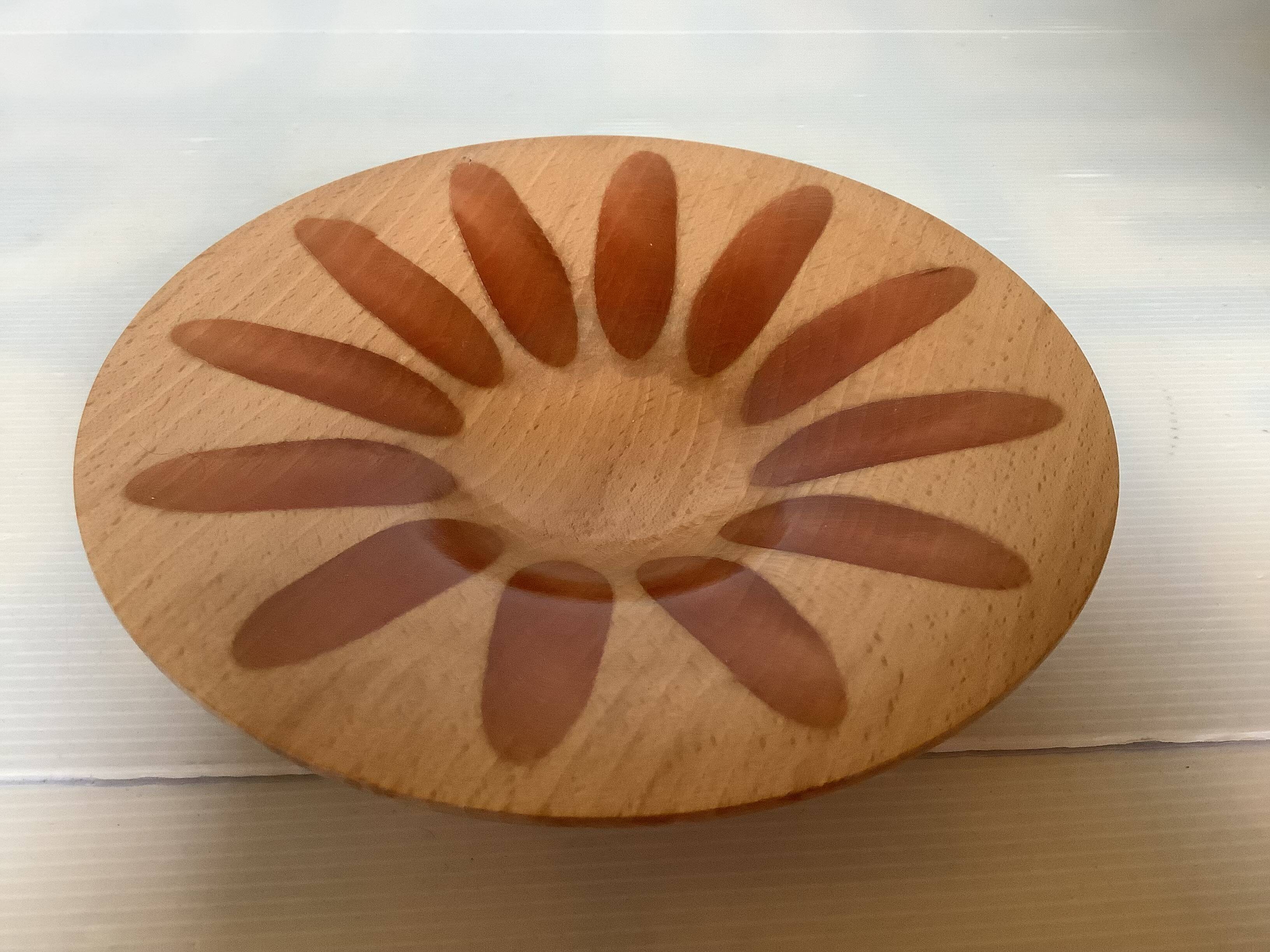 Wooden catchall Nopjes handcrafted woodturning