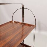 Bauhaus roll bar table chrome 1960 mid century modern design