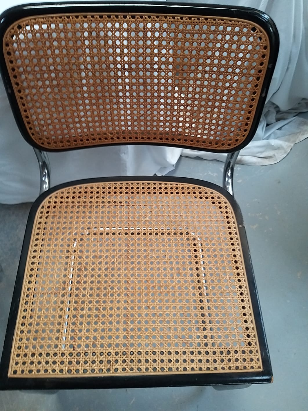 Series of 6 chairs b32 by Marcel Breuer