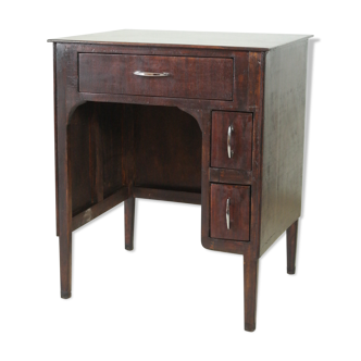 Bureau établi de métier bois vintage