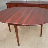 Roundtable scandinavian rosewood to extension