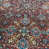 Tapis ancien persan ispahan fin  150x218 cm