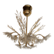 Profili studio chandelier gold plated and Swarovski crystal