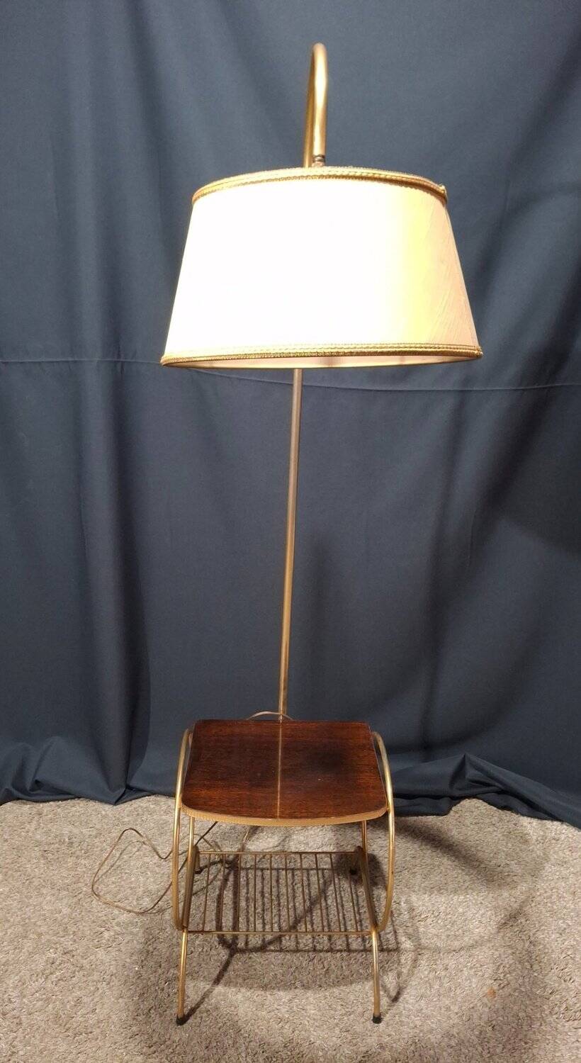 1950s reading floor lamp