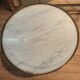 Coffee table with a marble top, known as "bouillotte".