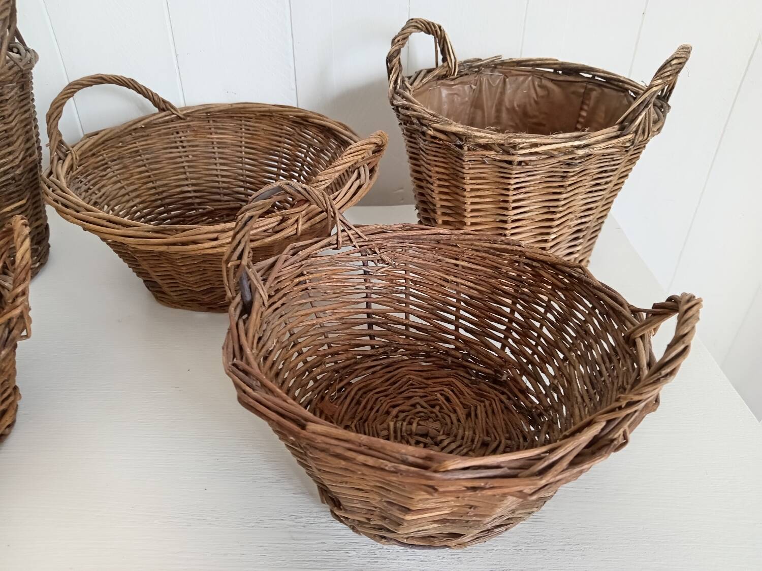 Lot de 5 corbeilles