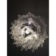Clear “ragnatela” murano glass chandelier d60