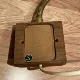 Pair of modular wall lights, Scandinavian design, 1950s.