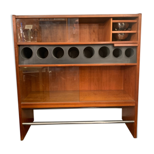 Bar scandinave en teck - 1960 poul
