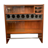 Scandinavian teak bar by Poul Heltborg Editor Heltborg Møbler 1960