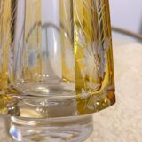 Bohemian crystal vase