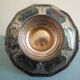 old silver metal basket cup silver metal basket