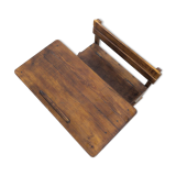 Bauhaus wooden kids folding school desk, 1920s