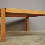 Coffee table with smoked glass top, 1980s