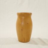 Vase en bois