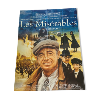 Poster of the film " Les Misérables "