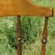 Chaises vintage aux pieds compas