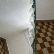Old beveled mirror trays (X2)