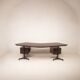 T96 Rosewood Boomerang Desk by Osvaldo Borsani for Tecno, First Edition, 1950