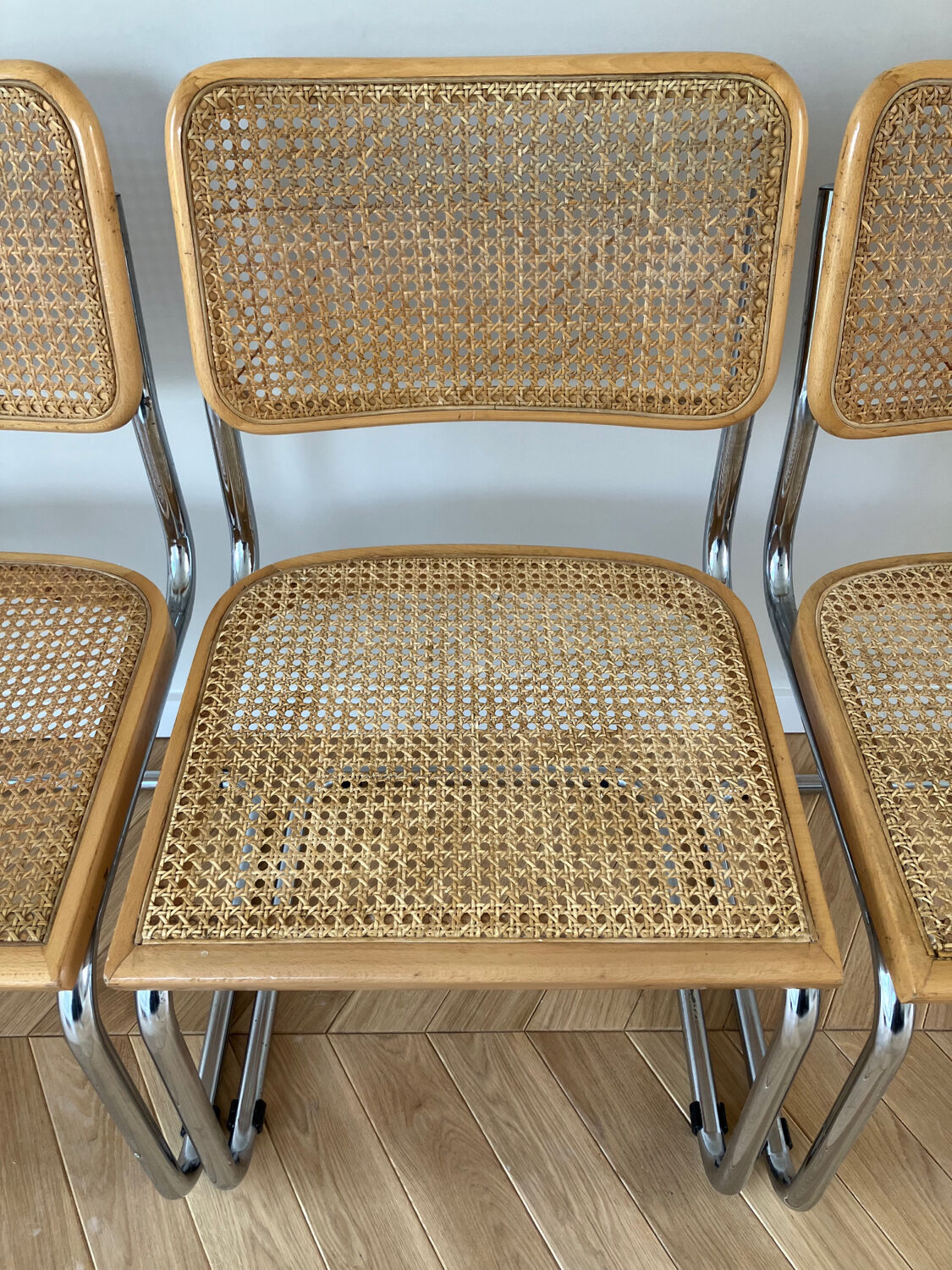 4 chair Marcel Breuer Ceska B32