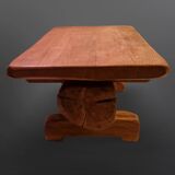 Small brutalist wabi sabi coffee table, Netherlands 1960s