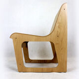 Beech Plywood Bench Symposio by René Šulc for TON, 2010s