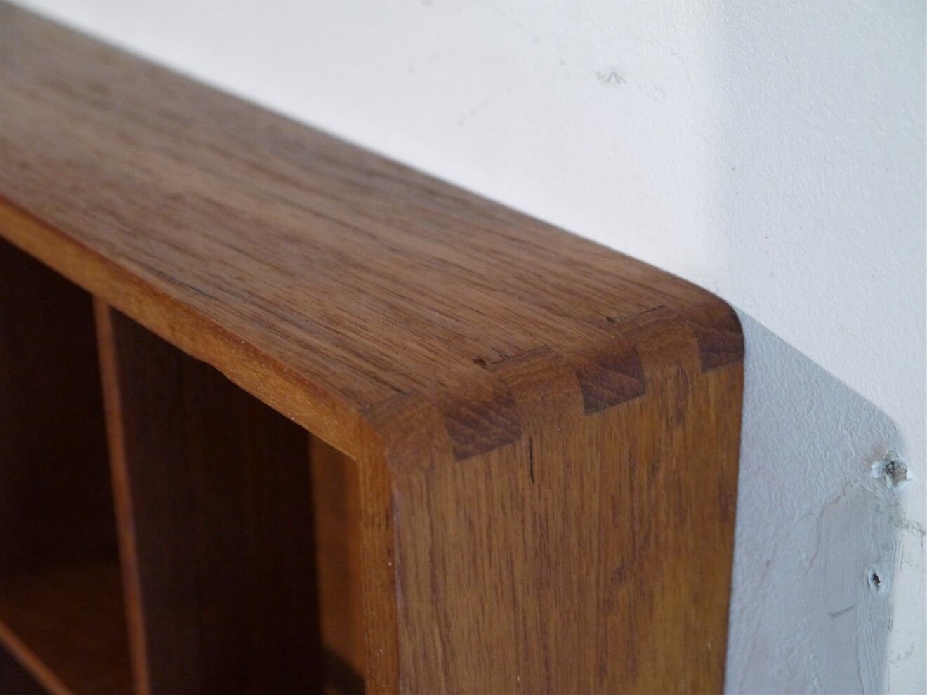 Vintage Scandinavian teak shelf 1960