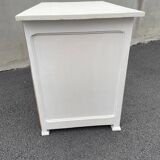 Moulded white sideboard