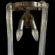 Pair of sconces " called murano waterfall " by carlo nason for mazzega