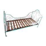 Antique foldable iron bed 50s
