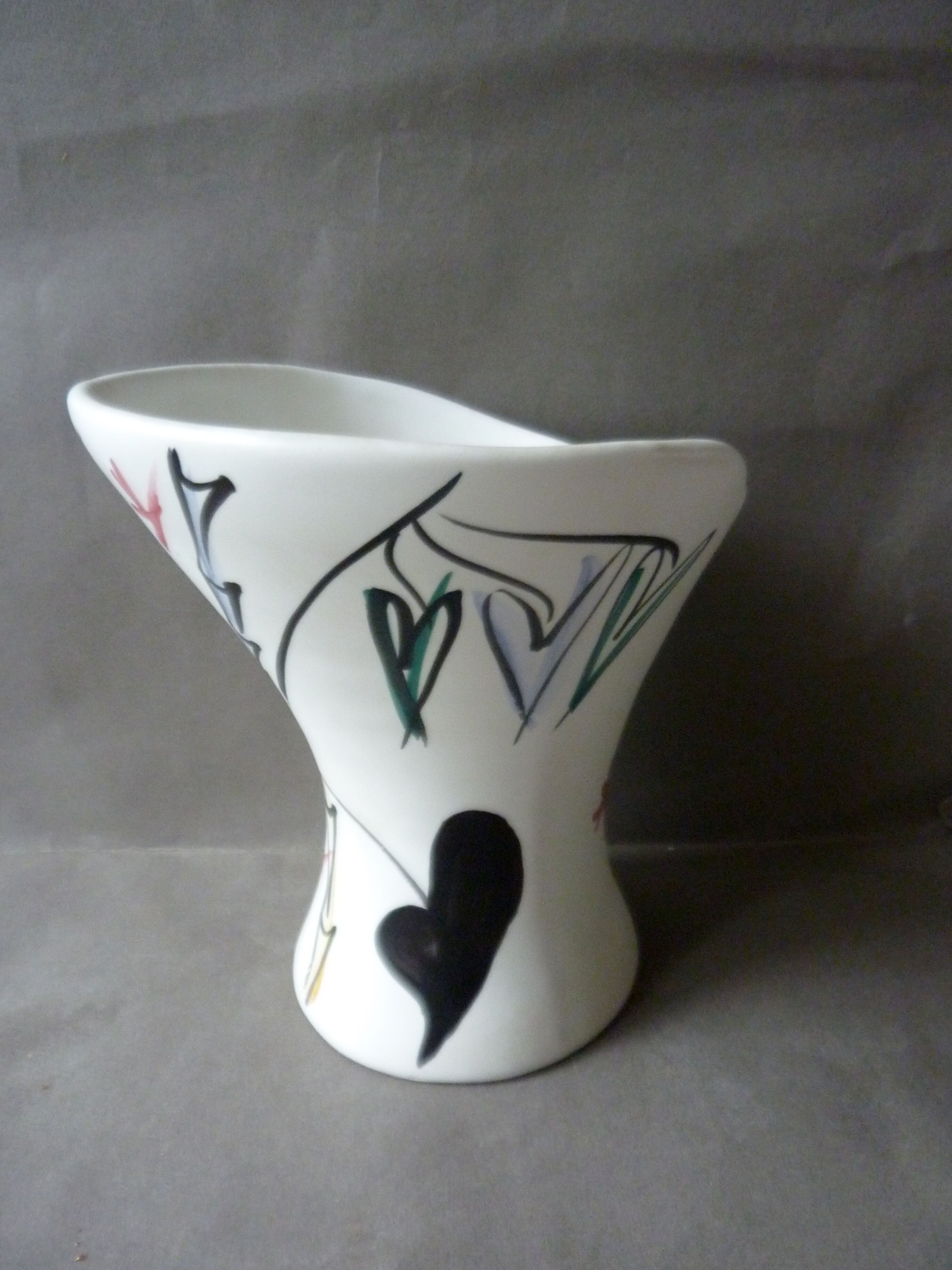 Signed Vallauris FPP in the 1950s ceramic vase