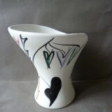 Signed Vallauris FPP in the 1950s ceramic vase