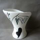 Signed Vallauris FPP in the 1950s ceramic vase