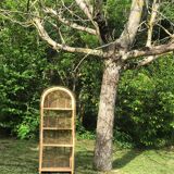 Vintage rattan cabinet