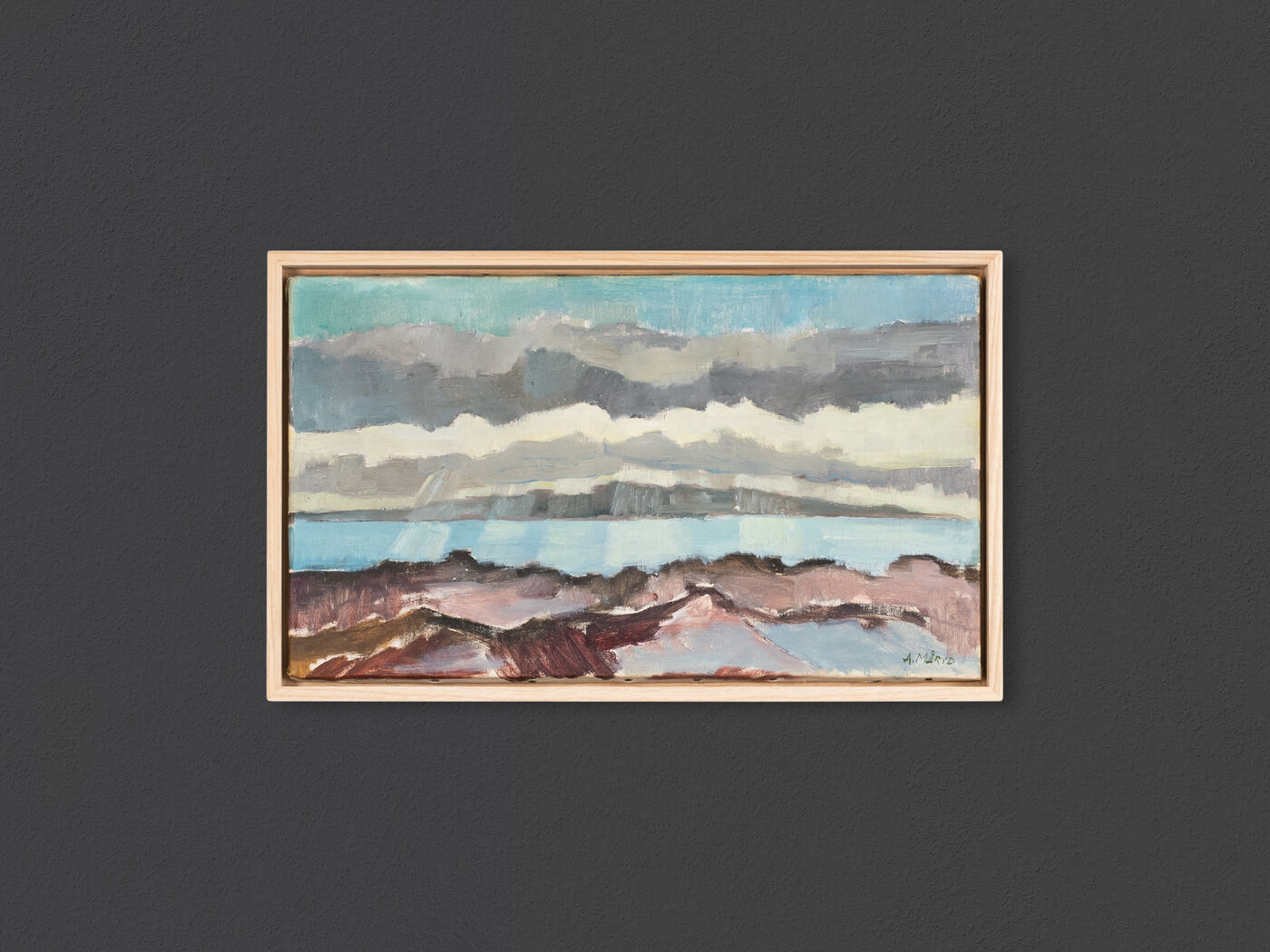 Sea Bay, Oil on Canvas, 50 x 31 cm