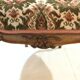 Louis xv style armchair in walnut
