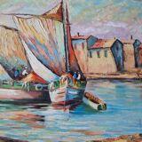 Navy, oil painting