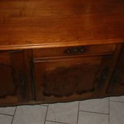 Louis XV oak and cherry wood sideboard