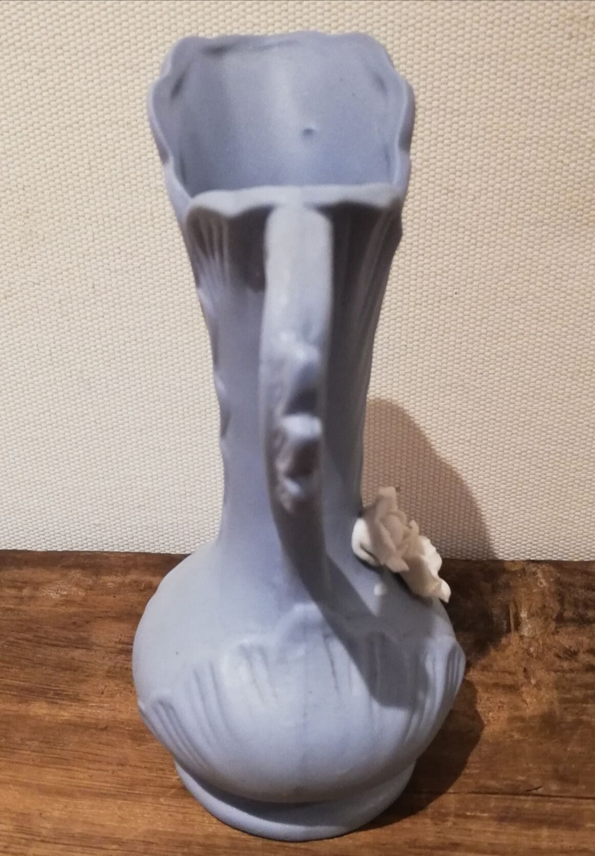 Biscuit ewer vase