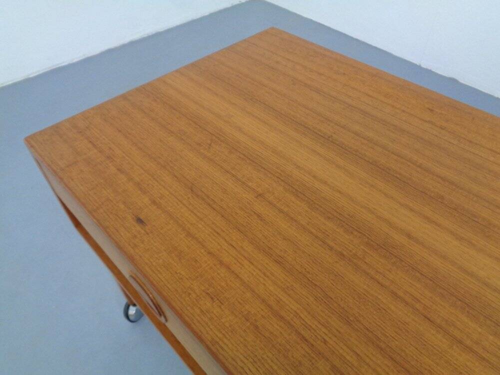 Rollable Chest of Drawers by Rud Thygesen & Johnny Sorensen for Hansen & Guldborg Furniture, Denmark, 1960s