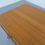 Rollable Chest of Drawers by Rud Thygesen & Johnny Sorensen for Hansen & Guldborg Furniture, Denmark, 1960s