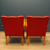 Scandinavian club chairs, Sweden, 1950s, set of 2