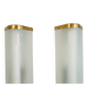 Extra-large modern mid-century wall lamp pair attributed to Asea.