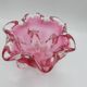 Art glass bowl from the 1960s, by Joseph Hospadka - Chribska Glassworks