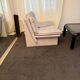 Rare vintage armchair – Nicoletti Salotti – Model Ambassador – Leather s