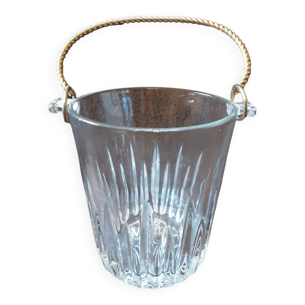 Seau à glaçons en cristal