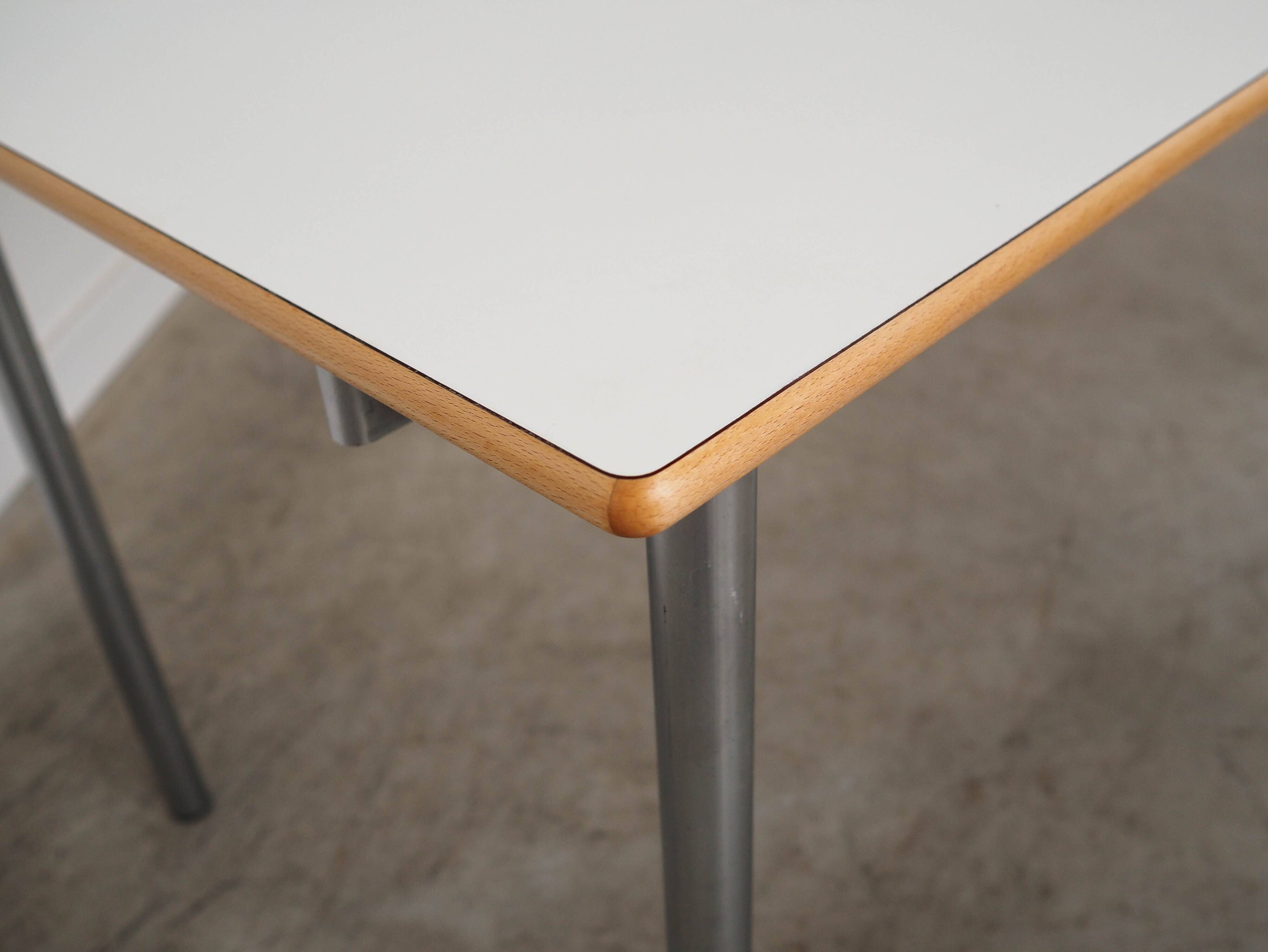 Laminated table, Danish design, 2000, manufactured by Randers Møbelfabrik