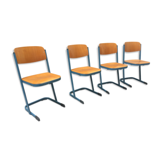 4 vintage chairs year 80